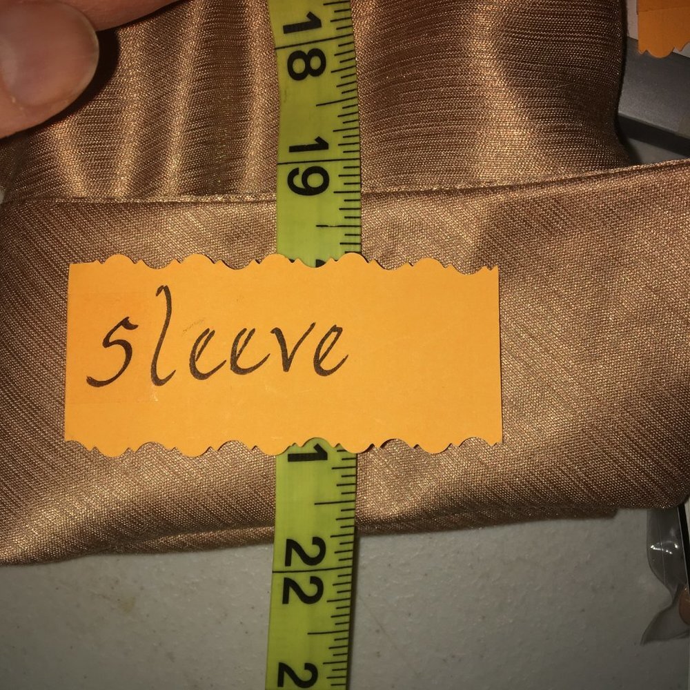 NWT Le Suit Essentials 2 PC Gold Skirt & Jacket Size 8 - Picture 10 of 16